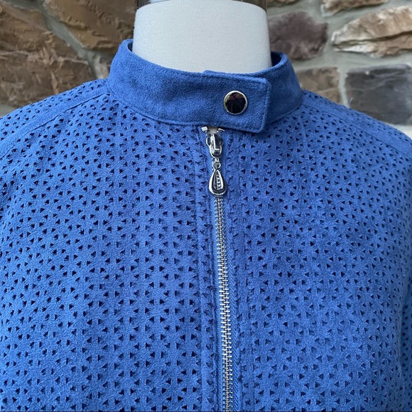 Kenneth Cole New York Faux Suede Jacket - Picture 9 of 16